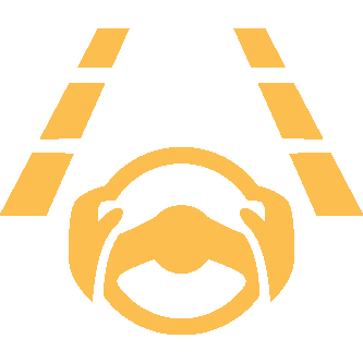 Lane Keeping Assist System (LKAS) Indicator (Amber)